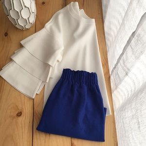 J. Crew Wool Sidewalk Skirt